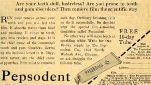 first pepsodent ad